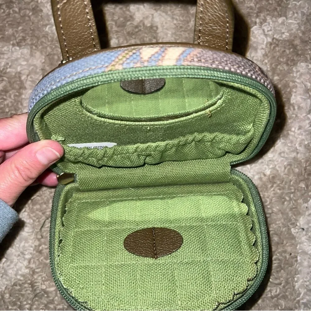 spartina Blue and Green Floral mini case